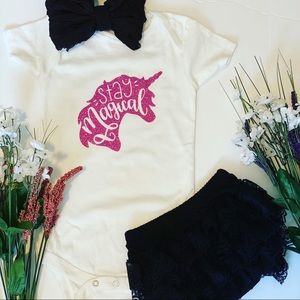 Unicorn Baby Girl Outfit